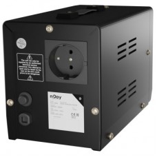 Стабилизатор напряжения nJoy Alvis 1000 (AVRL-10001AL-CS01B) AVR, 1 розетка (Alvis 1000) - Фото