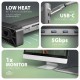 Концентратор AXAGON USB-C 9-in-1 4xUSB 3.2 + 2xUSB-C + HDMI + SD/TF + RJ45 1000Mbps + PD 100W black/gray (HMC-10HLS)