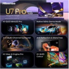 Телевізор Hisense 55U7S PRO - Фото