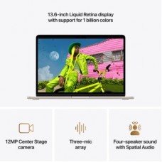 Ноутбук Apple MacBook Air 13 M5 A3449 Starlight (MDHD4UA/A) - Фото