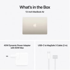 Ноутбук Apple MacBook Air 13 M5 A3449 Starlight (MDHD4UA/A) - Фото