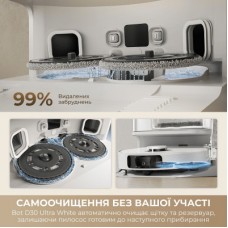 Пылесос Dreame D30 Ultra White (RTD31TE) - Фото