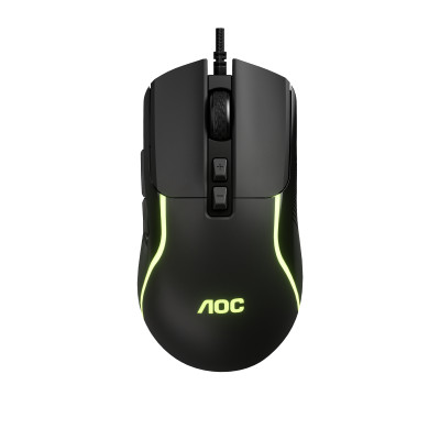 Мышка AOC GM170B LED USB Black (GM170B/LA)