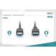 Дата кабель USB 3.0 AM/AF 3.0m black Digitus (AK-300203-030-S) Дата кабель USB 3.0 AM/AF 3.0m black Digitus (AK-300203-030-S)