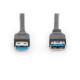 Дата кабель USB 3.0 AM/AF 3.0m black Digitus (AK-300203-030-S) Дата кабель USB 3.0 AM/AF 3.0m black Digitus (AK-300203-030-S)
