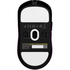 Мышка Hator Quasar 3 Ultima 8K Wireless/Bluetooth/USB Black/Purple (HTM760) - Фото