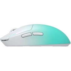 Мышка Hator Quasar 3 Ultima 8K Wireless/Bluetooth/USB White/Mint (HTM761) - Фото