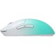 Мышка Hator Quasar 3 Ultima 8K Wireless/Bluetooth/USB White/Mint (HTM761)