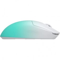 Мышка Hator Quasar 3 Ultima 8K Wireless/Bluetooth/USB White/Mint (HTM761) - Фото