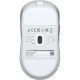 Мышка Hator Quasar 3 Ultima 8K Wireless/Bluetooth/USB White/Mint (HTM761)
