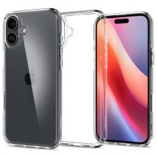 Чохол для мобільного телефона Spigen iPhone 16 Plus Ultra Hybrid Crystal Clear (ACS08069) - Фото