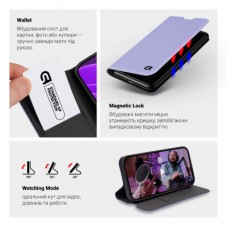 Чехол для мобильного телефона Armorstandart OneFold Case Xiaomi Redmi A7 Pro 4G / Poco C81 Pro 4G Lavender (ARM91222) - Фото