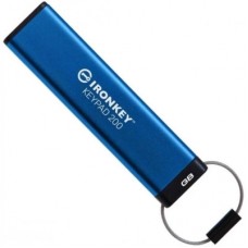 USB флеш накопитель Kingston 128GB IronKey Keypad 200 Type-C Encrypted Blue USB 3.2 (IKKP200C/128GB) USB флеш накопитель Kingston 128GB IronKey Keypad 200 Type-C Encrypted Blue USB 3.2 (IKKP200C/128GB) - Фото