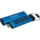 USB флеш накопитель Kingston 128GB IronKey Keypad 200 Type-C Encrypted Blue USB 3.2 (IKKP200C/128GB)