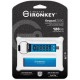 USB флеш накопитель Kingston 128GB IronKey Keypad 200 Type-C Encrypted Blue USB 3.2 (IKKP200C/128GB)