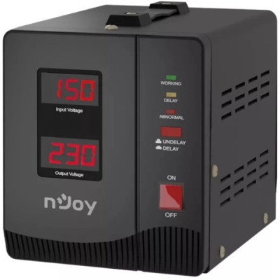 Стабилизатор напряжения nJoy Alvis 2000 (AVRL-20002AL-CS01B) AVR, 2 розетки (Alvis 2000)