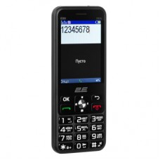 Мобільний телефон 2E E280 2025 Black + Батарея (794300868957) - Фото