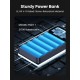 Батарея універсальна Ugreen 20000 mAh 100 W PD, QC, USB-A, 2xUSB-C Grey (PB720) (25188)