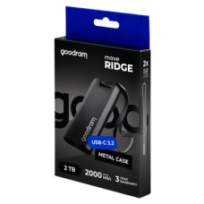 Накопитель SSD USB Type-C 2TB Move Ridge Goodram (SSDR-GMRE-02T-K0) - Фото