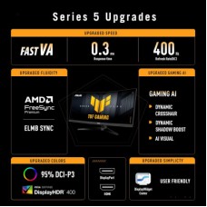Монітор ASUS TUF Gaming VG34WQ5A (90LM0CP1-B01171) - Фото