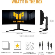 Монітор ASUS TUF Gaming VG34WQL5A (90LM0CI1-B01171) - Фото