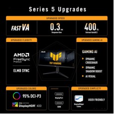 Монітор ASUS TUF Gaming VG34WQL5A (90LM0CI1-B01171) - Фото