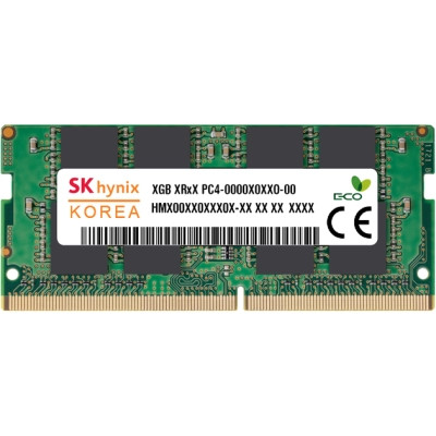 Модуль пам'яті для ноутбука SoDIMM DDR4 16 GB 3200 MHz Hynix (HMA82GS6CJR8N-XN)