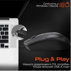 Мышка Meetion M360 USB Black (MT-M360-A160CM) - Фото