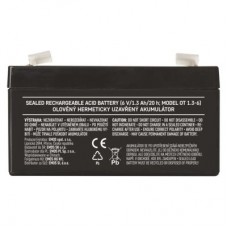 Батарея к ИБП EMOS B9651 AGM 6V 1.3Ah fast 4,7mm (B9651) - Фото