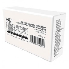 Батарея к ИБП EMOS B9651 AGM 6V 1.3Ah fast 4,7mm (B9651) - Фото