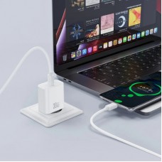Зарядний пристрій XO USB-C PD30W white (CE41.white) - Фото