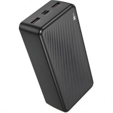 Батарея універсальна BOROFONE 30000mAh BJ56B Graceful 22.5W+PD20W Black (6941991116445) - Фото