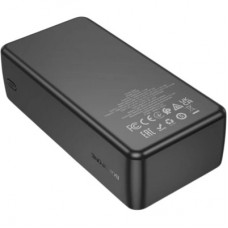 Батарея універсальна BOROFONE 30000mAh BJ56B Graceful 22.5W+PD20W Black (6941991116445) - Фото