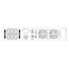 Джерело безперебійного живлення SVC RT-3KSB On-Line, RM 3000VA (RT-3KSB) - Фото