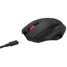 Мышка A4Tech Bloody R80 Plus Wireless/USB Black Skull (4711421003018) - Фото