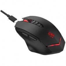 Мышка A4Tech Bloody R80 Plus Wireless/USB Black Skull (4711421003018) - Фото