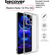 Чохол для мобільного телефона BeCover Xiaomi Redmi Note 12 Pro 5G Transparancy (708813) - Фото
