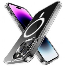 Чехол для мобильного телефона 2E Basic Apple iPhone 15 Plus Transparent MagSafe Cover Clear (2E-IPH-15PRM-OCLS-CL) Чехол для мобильного телефона 2E Basic Apple iPhone 15 Plus Transparent MagSafe Cover Clear (2E-IPH-15PRM-OCLS-CL)