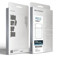 Чехол для мобильного телефона Armorstandart Clear-C MagCase Apple iPhone 17 Pro Max Transparent (ARM87400) Чехол для мобильного телефона Armorstandart Clear-C MagCase Apple iPhone 17 Pro Max Transparent (ARM87400) - Фото