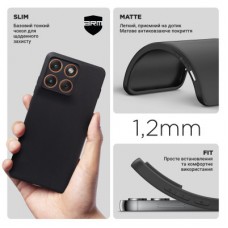 Чохол для мобільного телефона Armorstandart Matte Slim Fit Motorola Edge 70 5G Black (ARM89712) Чохол для мобільного телефона Armorstandart Matte Slim Fit Motorola Edge 70 5G Black (ARM89712) - Фото