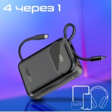 Батарея універсальна Promate 20000 mAh PD/35W (powerpod-20.black) - Фото