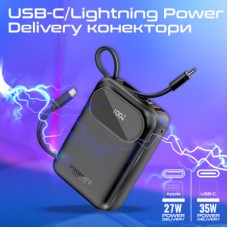 Батарея універсальна Promate 20000 mAh PD/35W (powerpod-20.black) - Фото