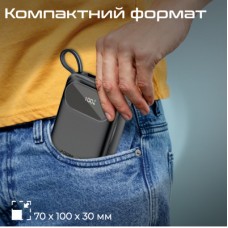 Батарея універсальна Promate 20000 mAh PD/35W (powerpod-20.black) - Фото