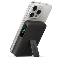 Батарея універсальна Anker 10000 mAh MagGo Qi2/15W + USB-C PD 27 W Black (A1654G11) - Фото