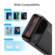 Батарея универсальная Choetech 20000mAh, PD/22.5W, QC/3.0, AFC Samsung, LED (B729) - Фото