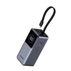 Батарея універсальна Ugreen 20000 mAh 130W Cable Space gray (U_55365B) - Фото