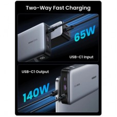 Батарея універсальна Ugreen 25000 mAh 145W Fast Charging Space Gray (U_90597A) - Фото