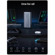 Батарея універсальна Ugreen 25000 mAh 145W Fast Charging Space Gray (U_90597A) - Фото
