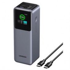 Батарея універсальна Ugreen 25000 mAh 200W Fast Charging Space Gray (U_35525B) - Фото