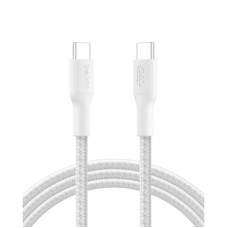 Дата кабель USB-C to USB-C 2.0m 240W white Belkin (CAB025HQ2MWH)